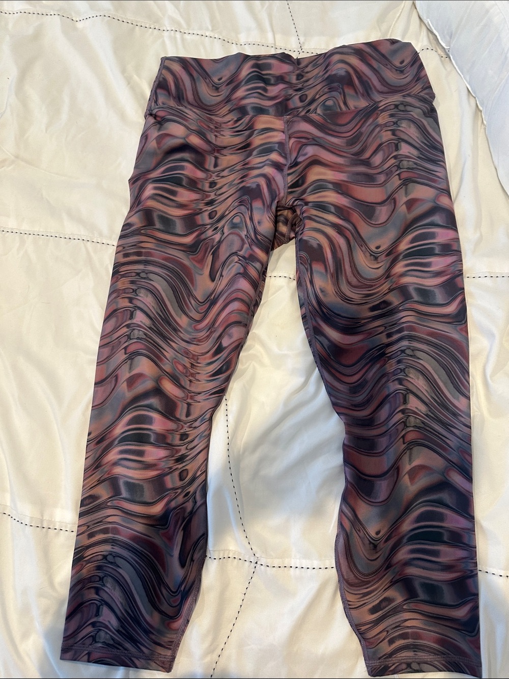 Fabletics 7/8 Print Leggings Size XL